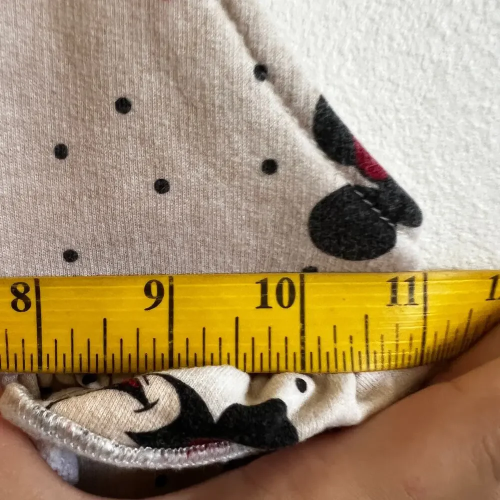 Disney Minnie Mouse Ruffle Jumpsuit 24M Cartoon Whimsical Vintage‎ Inspired